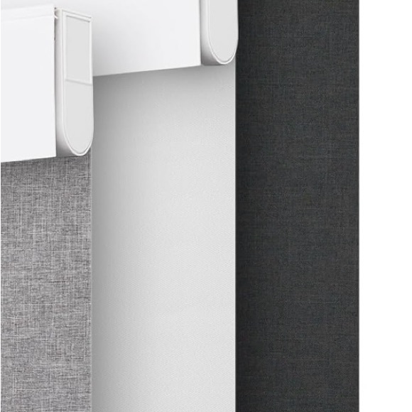 New Smart Blinds w/ Remote/Voice/App Controlled Motorized blackout shade curtain - Picture 11 of 11